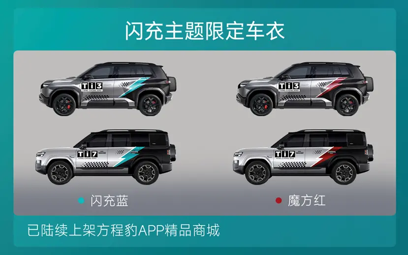 方程豹鈦3及鈦7純電閃充版發(fā)布，鈦3閃充版3月13日上市